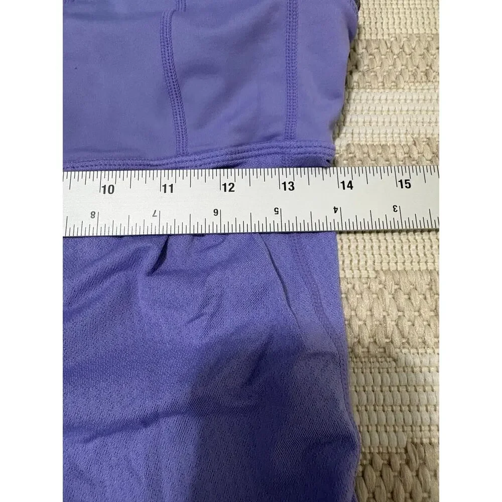 Lululemon Purple Athletic Tank Top Size 8 Women's